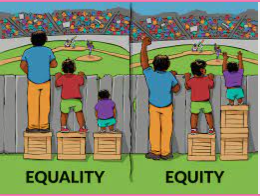 carmeng94's tweet photo. Carmen here from SCE, I am a coach!  I love this equity graphic!!  #ccse3 https://t.co/Fl195dSPeM