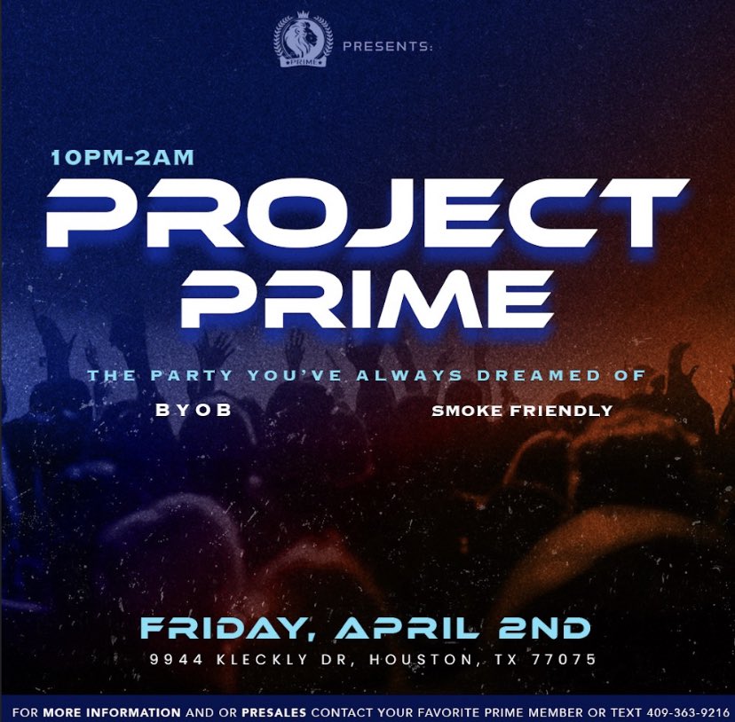 kbkills's tweet image. 2 days until the party we’ve all been waiting for..

#ProjectPrime 🥇

BYOB &amp;amp; venue is smoke friendly 

Armed security &amp;amp; metal detectors strictly enforced ‼️

What happens at #ProjectPrime stays there.

Presales will be let inside first 🤝