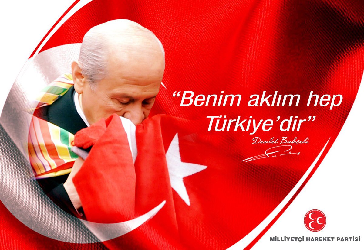 Zor günlere çetin yürek,
Yüreklere heyecan gerek,

Ülkeye kurban diyerek,
Karşılıksız sevmedik mi!

 #MHPTürkiyedir