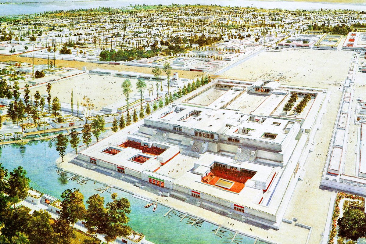 TlatoaniCraft's tweet image. [Minecraft] Tenochtitlan: Motecuhzoma Xocoyotzin

I just finished building the palace of Moctezuma II, I relied on Scott Gentling's paintings for the design of the structure.

If you like my work and want to support this proyect and download the city at:
patreon.com/Tlatoani