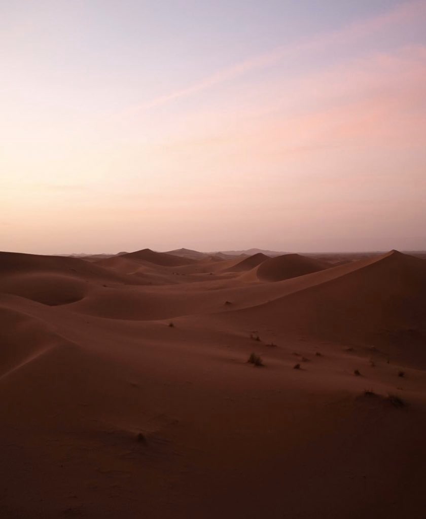 Moorskingdom's tweet photo. Sunset in the desert - Morocco https://t.co/MQbcygvTWB
