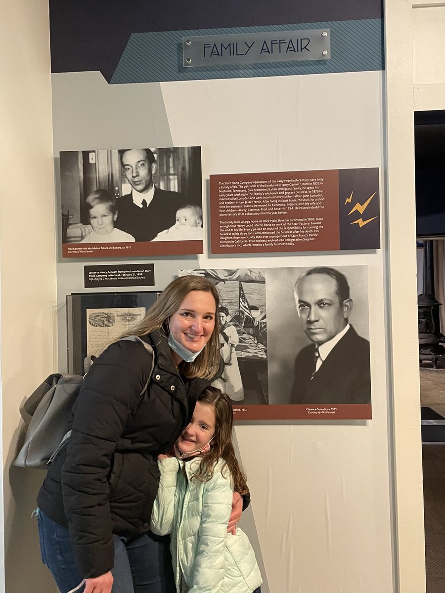 mlou256's tweet photo. @IndianaHistory We finally made it!  Certainly enjoyed our visit today.  Awesome!  #Gennett #familyaffair https://t.co/N6GVyaC8FV