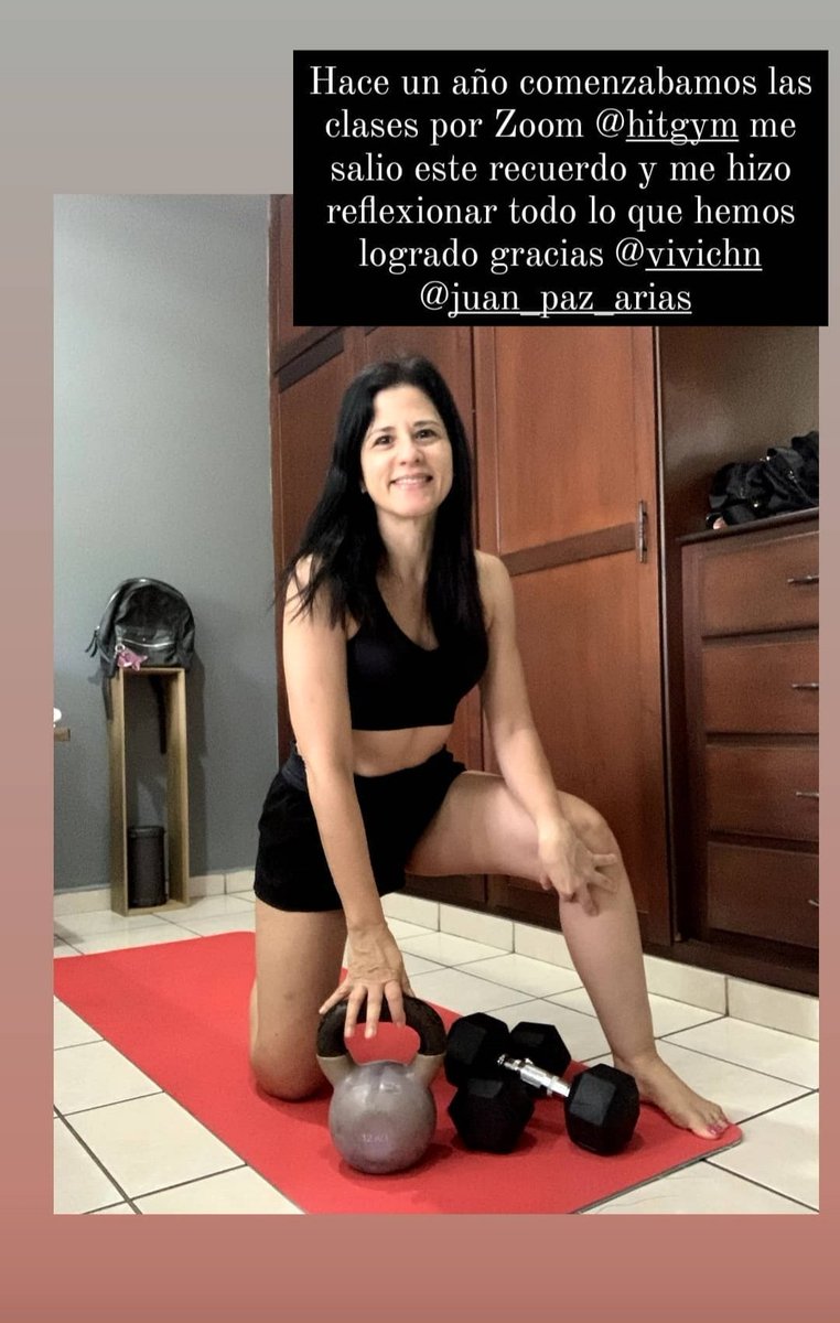 HildaBendana's tweet photo. Hace un aรฑo comenzabos las clases por Zoom y que bello ver todo.lo que hemos logrado entrenando desde casa ๐ช๐ป๐ช๐ป #filife https://t.co/ch6bSoA7VF