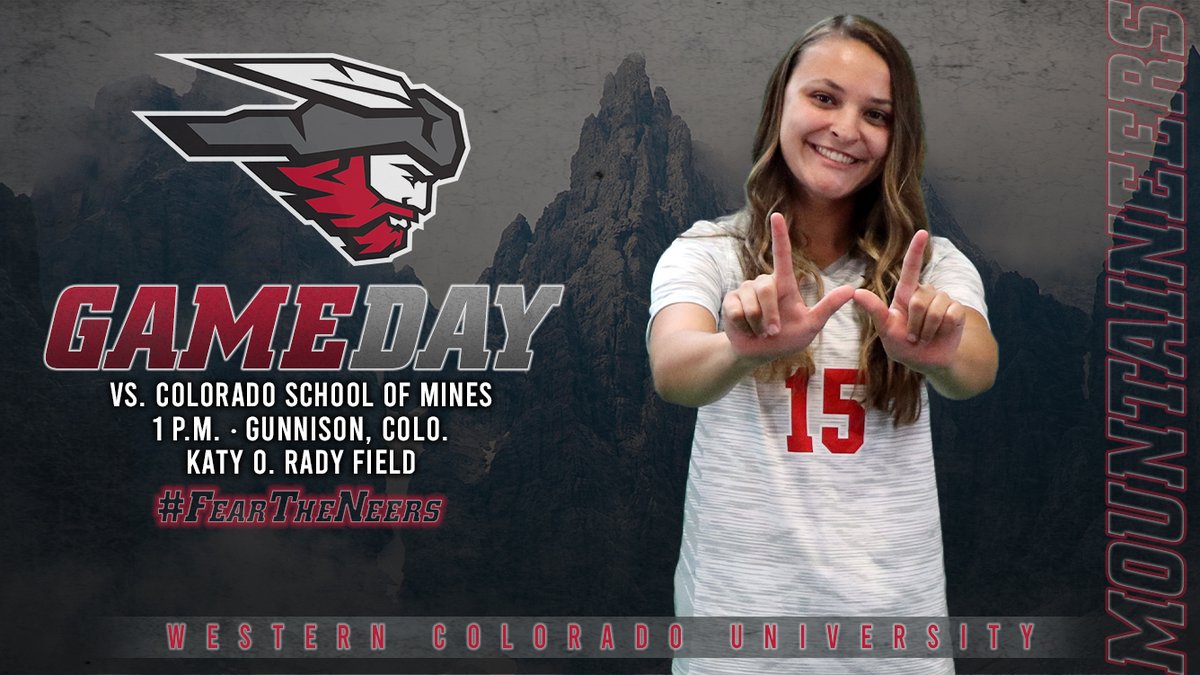 WCUMountaineers's tweet photo. WSOC | IT'S GAMEDAY!

The Mountaineers return to action against nationally ranked Colorado School of Mines today at Katy O. Rady Field. No general admission allowed. #FearTheNeers

📺/📊 https://t.co/OtndcGeLnV https://t.co/yTqFh3vFUR