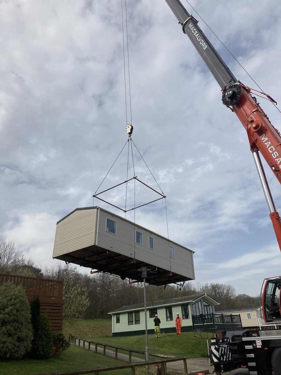 Ron_ejuleff's tweet photo. Crane day again today #Whiteacres getting ready for opening. @News_Reel #Macsalvors @Parkdeanresorts #Newquay #Cornwall #Kernow https://t.co/DHen2vmgOB