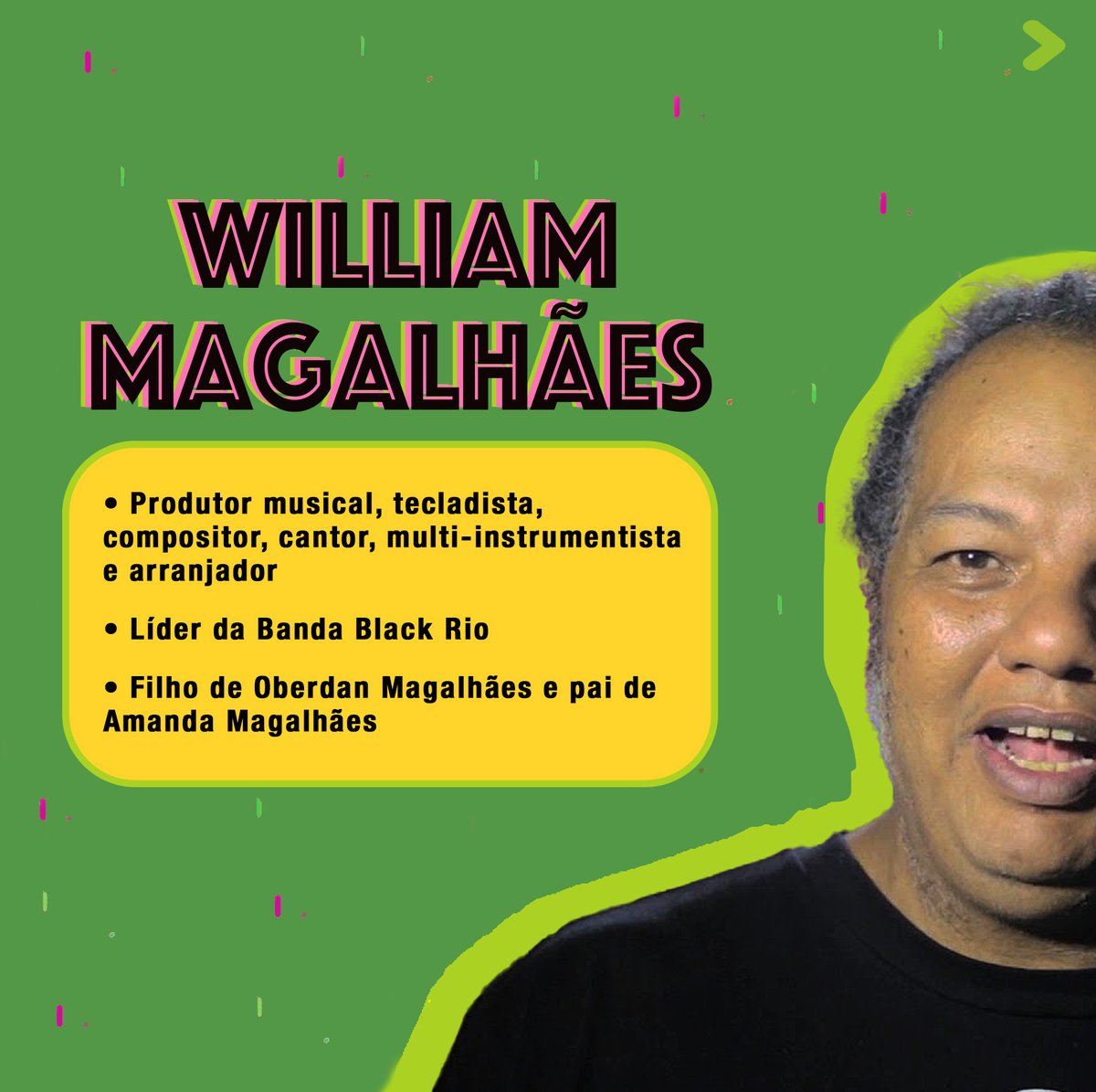 boiafriaprod's tweet photo. Hoje é dia de apresentar uma joia do nosso catálogo de compositores, nosso amigo e parceiro de longa data William Magalhães! Ouça já as canções desse grande mestre da Banda Black Rio! ✨🎶🕺🏾
#boiafriaproduções #editoramusical #williammagalhães #bandablackrio https://t.co/EeaTiQwxUA