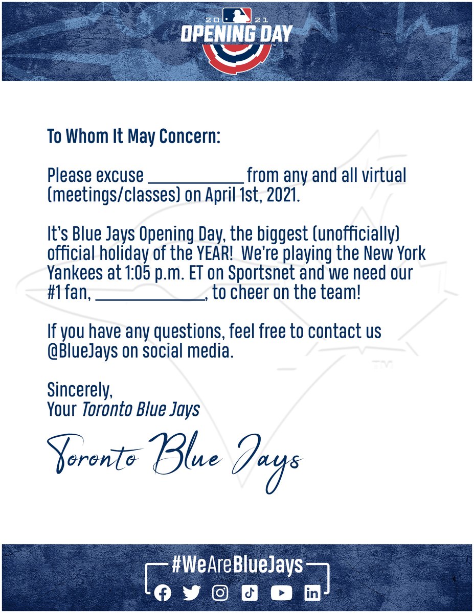 Toronto Blue Jays tweet media