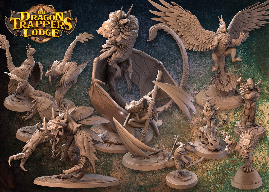 DragonTrappers's tweet photo. Here’s the preview for the April release!! We can’t wait for you guys to get it!
#dragontrapperslodge #3dprintable #3dprinting #dnd #dungeonsanddragons #tabletop #tabletopgame #tabletoprpg #preview #dragon #trappers #lodge #miniatures #mini #printedmini #resinprinting https://t.co/lrSlf2DE0J