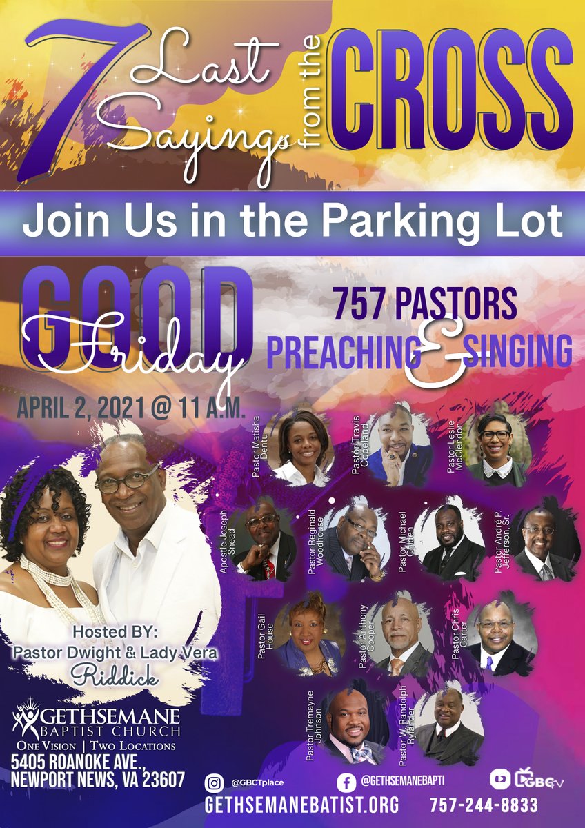 gbcthetplace's tweet photo. Join us on the grounds for GBC for the 7 Last Saying from the Cross.
Friday, April 2, 2021 at 11 AM
Like &amp; Share https://t.co/jhLOhmPtXx