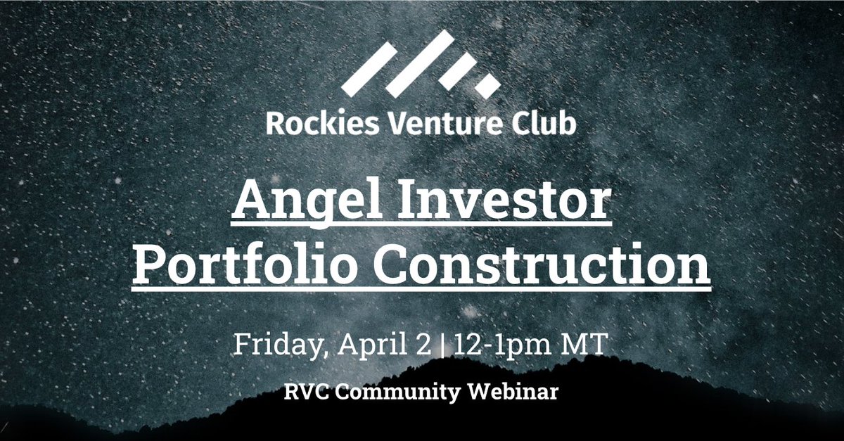 Rockies Venture Club tweet media