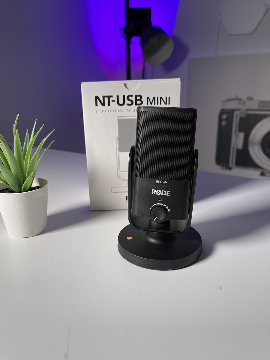 TheBOBA3's tweet photo. Review coming soon of the @rodemics NT-USB Mini. *Spoiler this is one of the few USB mics I would recommend. #smallyoutuber #smallstreamers #twitchaffiliate #techreview https://t.co/EjLXJ13HG8