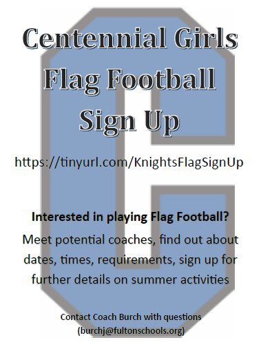 FlagChs's tweet photo. Sign up now for Girls Flag Football for 2021-22! Tryouts in October. Summer workout schedule coming soon. https://t.co/DeTI58XUny https://t.co/x1OQhrmXOY