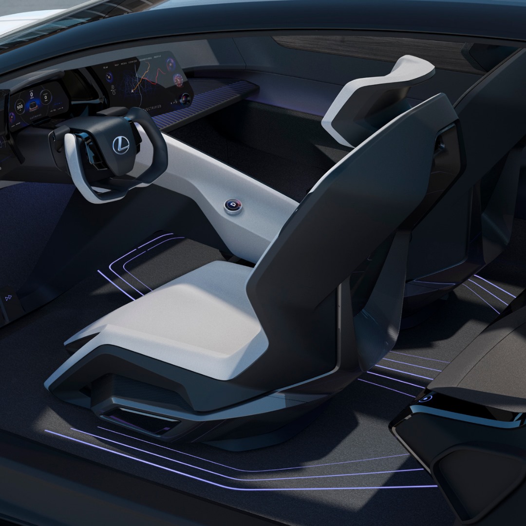 LexusCanada_FR's tweet photo. Un aperçu de ce qui vous attend. Un concept né d’une toute nouvelle plateforme EV pour une performance incomparable. Voici le concept Lexus LF-Z électrifié : https://t.co/G9gE0rPBip https://t.co/BK04TbyOMu