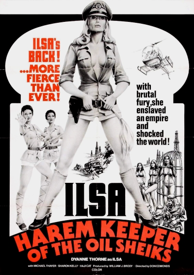 Here is another selection of movies in my collection:649) Ilsa, She Wolf Of The SS650) Ilsa, Harem Keeper Of The Oil Sheiks651) Wanda, The Wicked Warden (aka Ilsa, The Wicked Warden)652) Ilsa, The Tigress Of Siberia... 