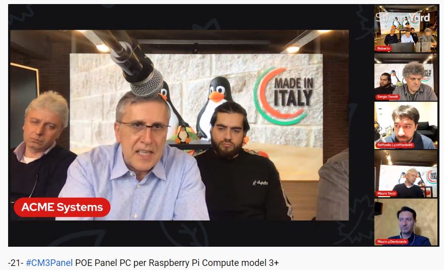 glperrella's tweet photo. https://t.co/iZaFHznCFV
Live OR-APeriTech featuring #CM3Panel POE Panel PC per Raspberry Pi Compute model 3+
@acmesystemssrl @OfficineRobotic @themake94939674 @Raspberry_Pi https://t.co/F8xuyMzoQ1
