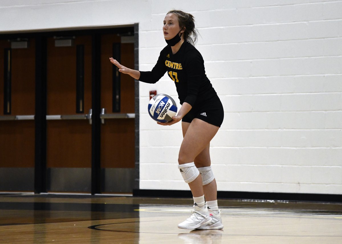 CentreAthletics's tweet photo. RELEASE | @CentreVB's Barron named @SAA_Sports Defensive Player of the Week #GoldRush https://t.co/p4P3qlyi41 https://t.co/lQHWgB0A13