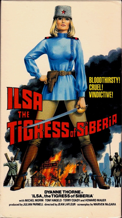 Here is another selection of movies in my collection:649) Ilsa, She Wolf Of The SS650) Ilsa, Harem Keeper Of The Oil Sheiks651) Wanda, The Wicked Warden (aka Ilsa, The Wicked Warden)652) Ilsa, The Tigress Of Siberia... 