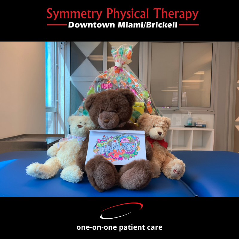 SymmetryPTMiami's tweet photo. Team Symmetry has the best patient community and we are so grateful! #thankyou 🥰 

Don’t live with pain or discomfort. Let us help!
⁠
Call Us @ (305) 331-2277 
⁠
#physicaltherapymiami #downtownmiami #brickell #miami #miamiphysicaltherapy #physicaltherapy https://t.co/5dI18wEVSh