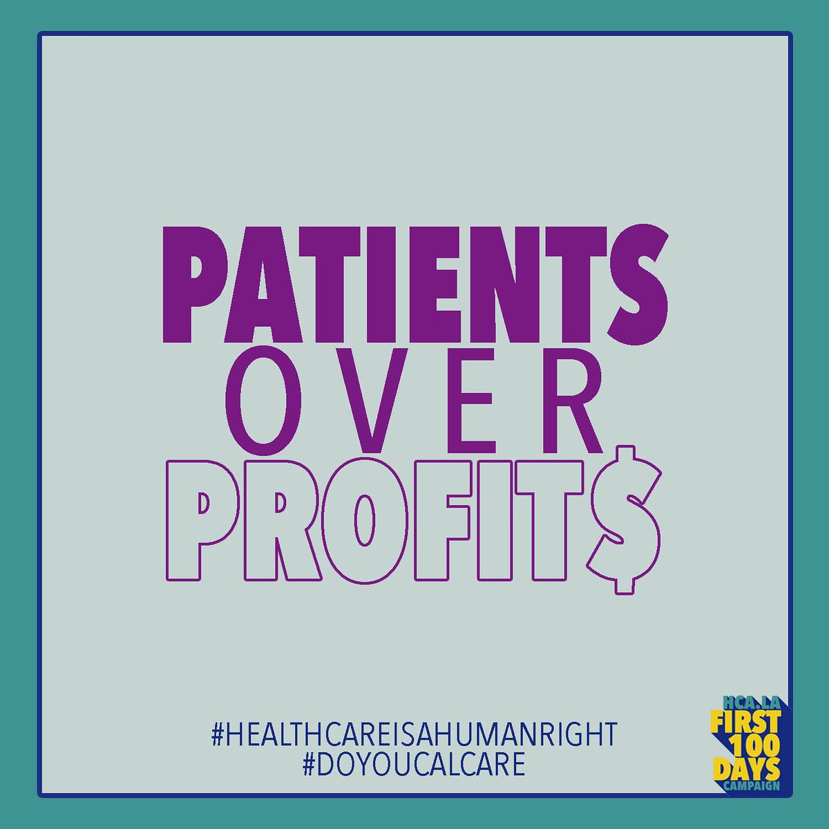 hc4us_org's tweet photo. Health Care companies spend billions lobbying gov officials & #legislators
#EnoughIsEnough
#LivesOverBribes
#PatientsOverProfits
Demand they sign the #PatientsOverProfitsPledge
https://t.co/eqEdf44JNH
@GavinNewsom @XavierBecerra
#CalCare #AB1400 #SinglePayer #First100Days #hcala https://t.co/fG6QiLSNj6