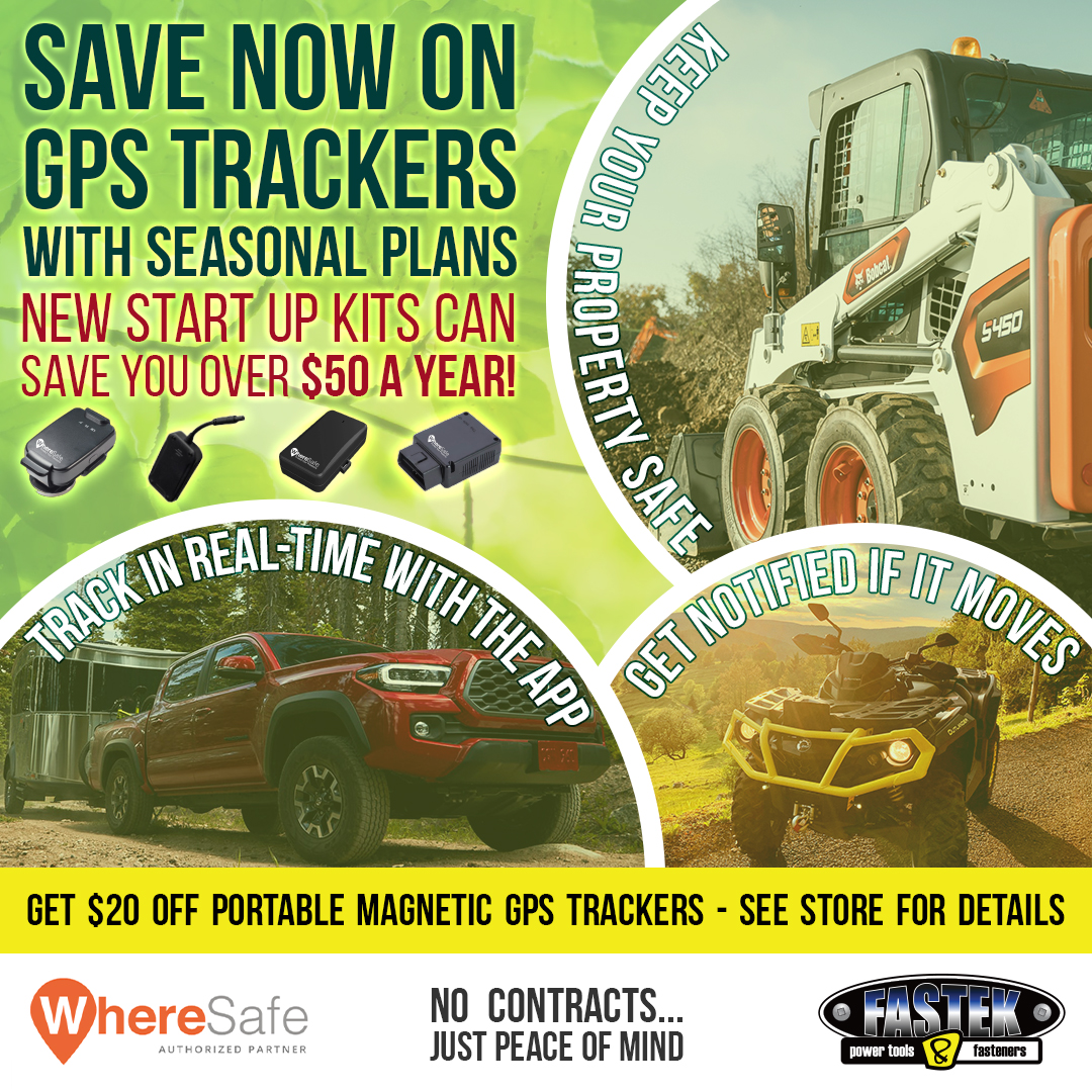 FastekInc's tweet photo. Save now with new seasonal plans! #ProtectYourPassions with WhereSafe #GPStracking. GET $20 OFF 🤑 any portable #Magnetictracker or SAVE $50 on startup kits. #PayForWhatYouNeed with @WhereSafeGPS #SeasonalPlans 🚜🚧

#stcatharines #barrie #simcoecounty #hamont #niagara #shoplocal https://t.co/lDt6EFhUyO