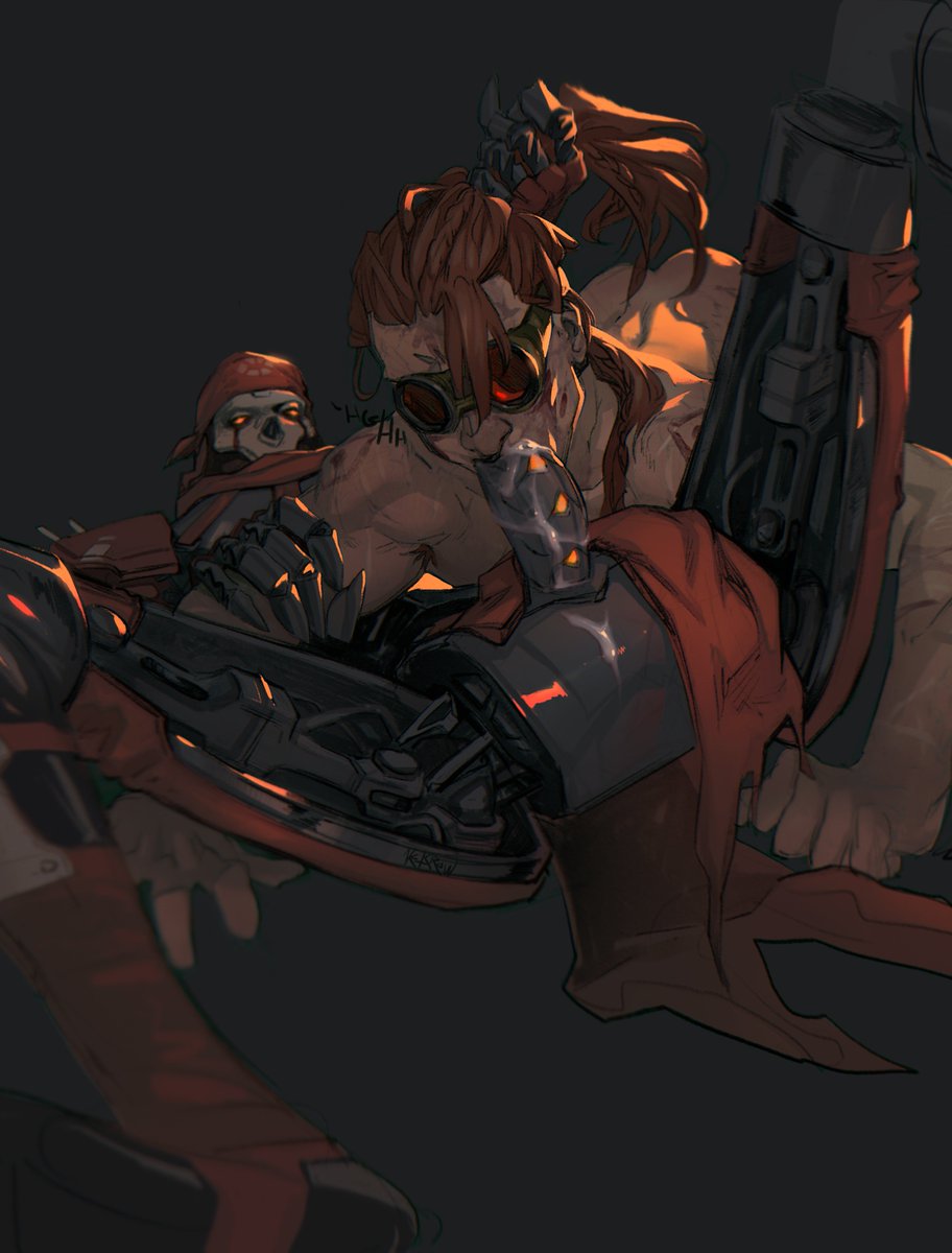 netcrow98's tweet photo. Thought I was done with revhound hornies? Y'all really makin' me act up with your cool Bloodhound designs and art😤 https://t.co/WAZFQdTPCA