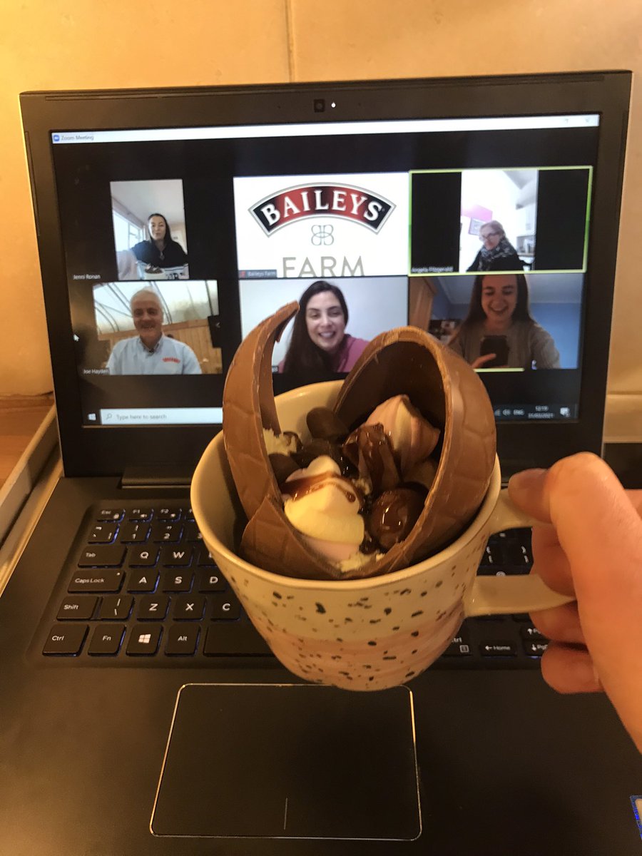 Loved catching up with the @orchardcentre today with the @MoloneyKellyDMC team - a live visit to the Baileys Ladies and an Easter treat! Can’t wait to get back down 🐄🍫🐄
