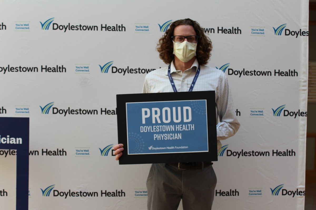 OneVisionDHF's tweet image. We are #DoylestownProud of our Medical Staff, and honored to celebrate them on #NationalDoctorsDay. #DoylestownHealthFoundation #HonorACaregiver