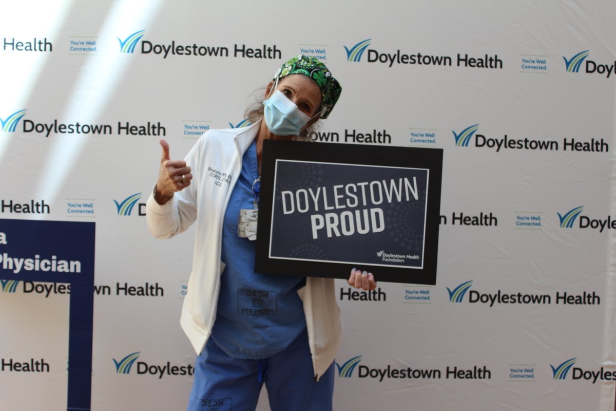 OneVisionDHF's tweet image. We are #DoylestownProud of our Medical Staff, and honored to celebrate them on #NationalDoctorsDay. #DoylestownHealthFoundation #HonorACaregiver