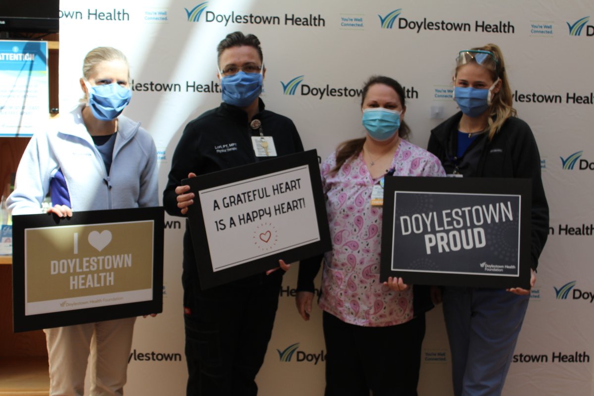 OneVisionDHF's tweet image. We are #DoylestownProud of our Medical Staff, and honored to celebrate them on #NationalDoctorsDay. #DoylestownHealthFoundation #HonorACaregiver
