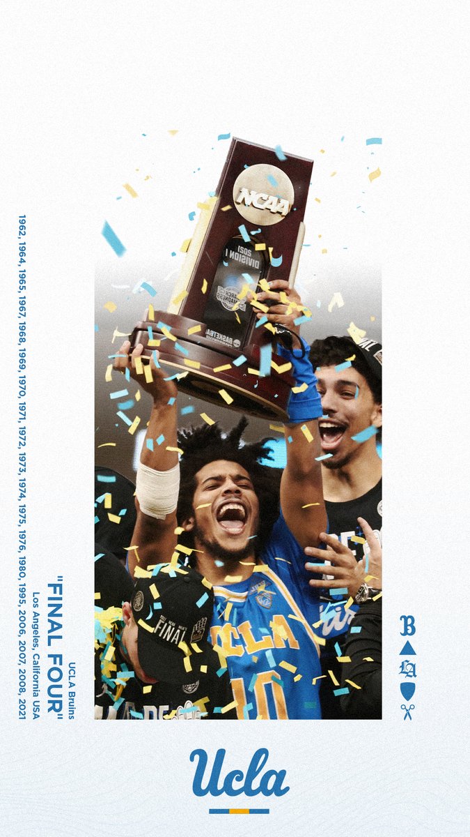 UCLAAthletics's tweet photo. Some #FinalFour vibes for this week's #WallpaperWednesday ⤵️

#GoBruins https://t.co/QMUefQVD21