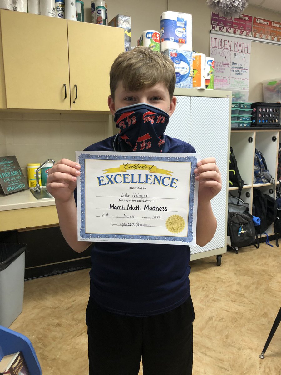 March Math Madness championship!!! <a href="/ctetigers/">Cumberland Trace ES</a>