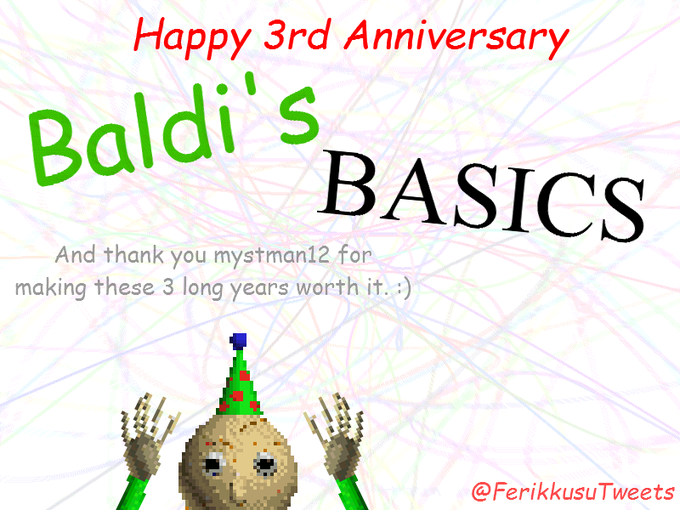 Baldi3rdanniversaryのtwitterイラスト検索結果 古い順 Baldi3rdanniversaryのtwitterイラスト検索結果 古い順