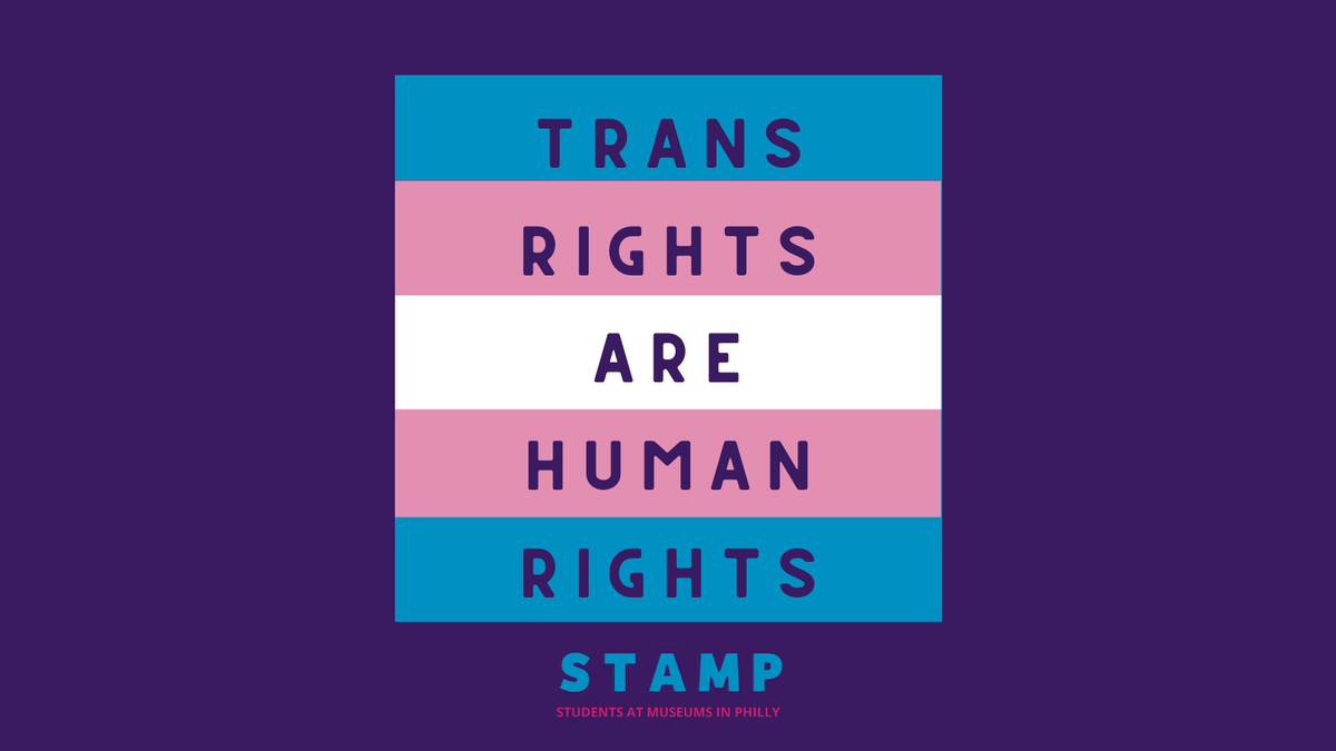 STAMP celebrates Transgender Day of Visibility, today and every day! #TransRightsAreHumanRights!