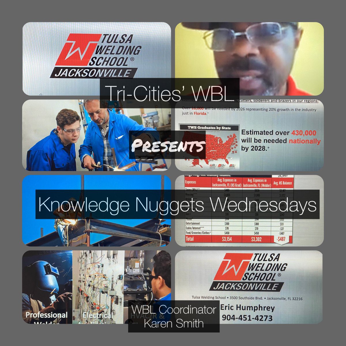 Fulton County CTI (@fcs_cti) on Twitter photo “Knowledge Nuggets Wednesdays” hosted by our WBL Coordinator Karen Smith are a HIT! This Wednesday, students explored the vast opportunities in welding presented by <a href="/WeldingSchool/">Tulsa Welding School</a> Eric Humphrey💫.
<a href="/TCHS_WBL/">Karen Smith Burke</a>
<a href="/DustinDavisCTE/">Dustin Davis-Austin</a> @LettMeLeadTC <a href="/GeorgiaCTAE/">Georgia CTAE</a>
#CTAEDelivers “Knowledge Nuggets Wednesdays” hosted by our WBL Coordinator Karen Smith are a HIT! This Wednesday, students explored the vast opportunities in welding presented by <a href="/WeldingSchool/">Tulsa Welding School</a> Eric Humphrey💫.
<a href="/TCHS_WBL/">Karen Smith Burke</a>
<a href="/DustinDavisCTE/">Dustin Davis-Austin</a> @LettMeLeadTC <a href="/GeorgiaCTAE/">Georgia CTAE</a>
#CTAEDelivers