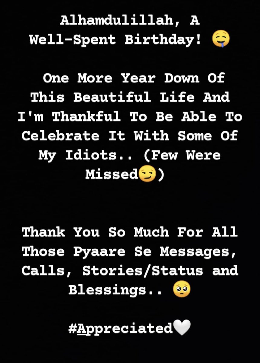 salman3126's tweet photo. Thank you all for making me feel like a KING on my birthday.
#BirthdayEnd😍🥰 https://t.co/i6LLROWZhX