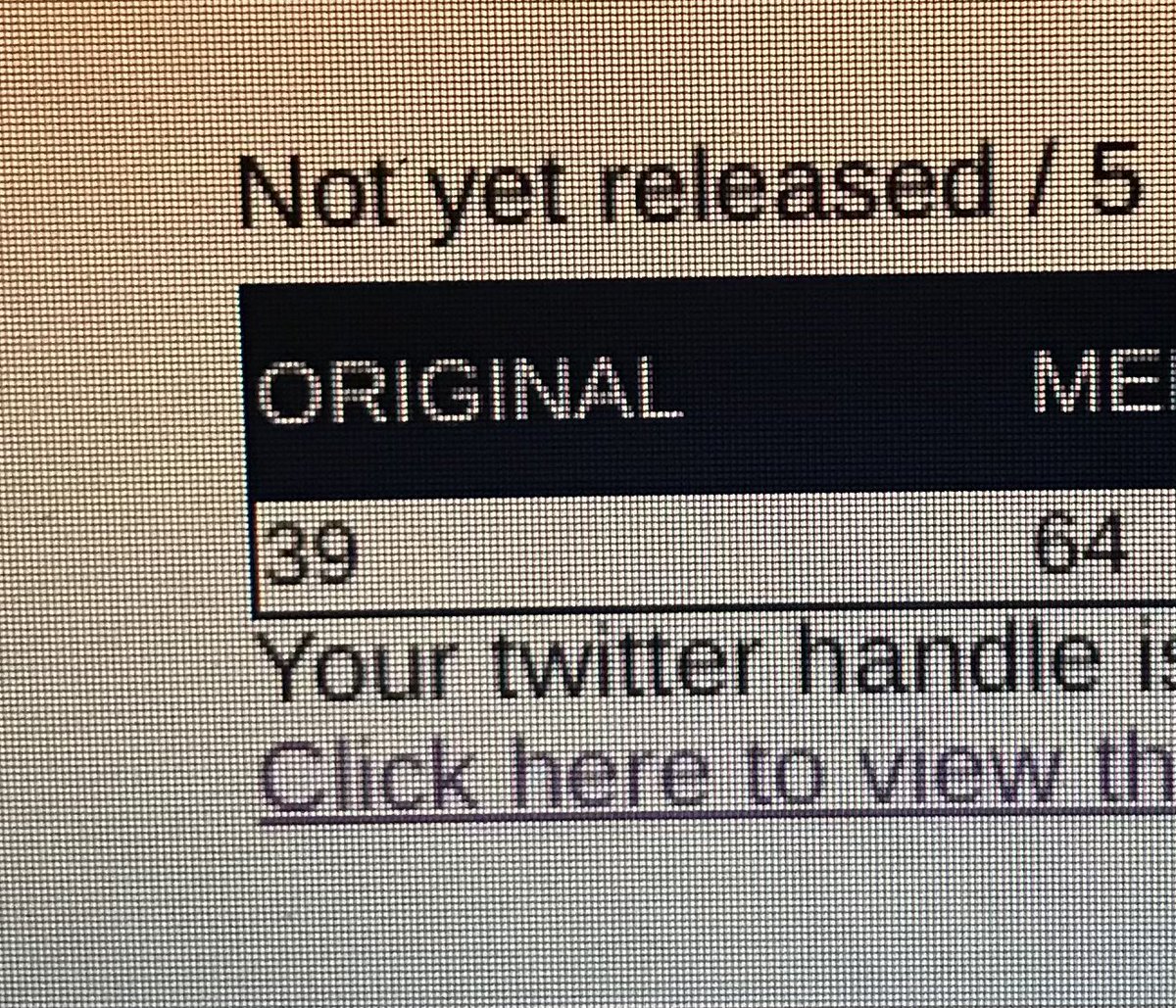 Elizabe09505743's tweet photo. That ironic moment when you go to check how many original tweets you have left 😂 #educ307 https://t.co/3YMG3mIlDA