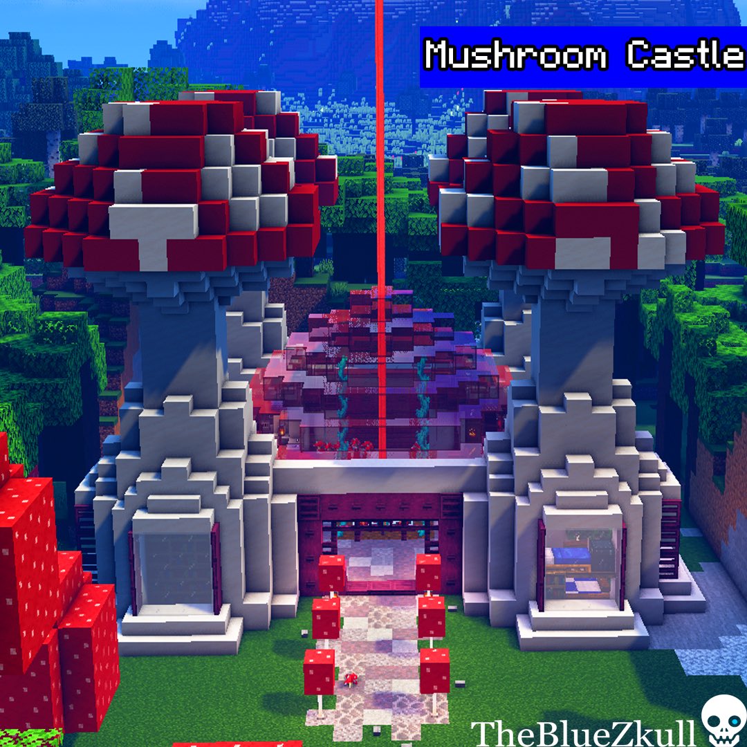 TheBlueZkull's tweet photo. Mushroom Castle
-⁣
Credits to @thebluezkull 
-⁣
-⁣
-⁣
#minecraft #minecraftpc #minecraftbuilds #minecraftbuild #minecraftdaily #minecraftuniverse #minecraftmeme #minecraftforever #minecraftart #gaming #minecraftbuildings #minecraftideas #minecraftcreations #memes https://t.co/PsfFukrxQy