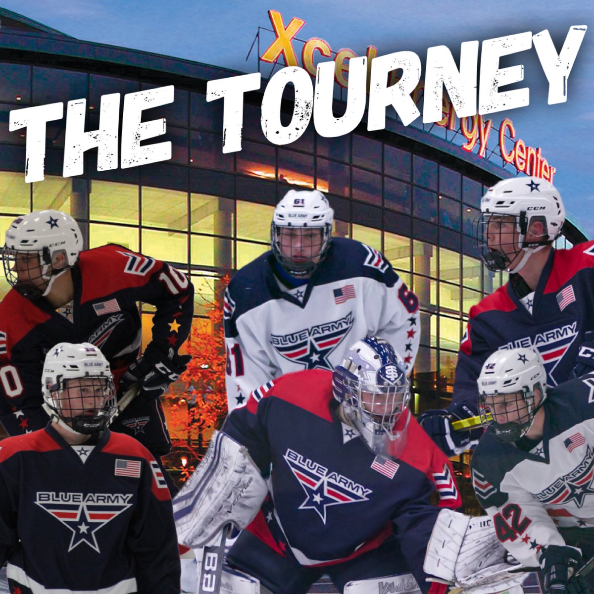BlueArmyHockey's tweet photo. Good luck to all our present and past STA boys in the Class AA Tourney #BlueBleed #BlueArmyBuilt https://t.co/HXZb1lrORH