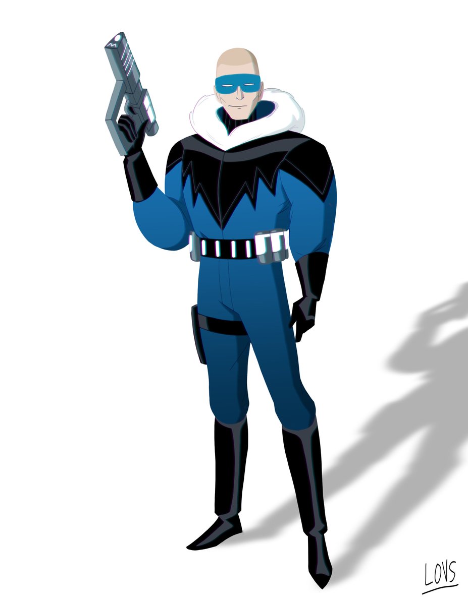 Captain Cold Went more modern w some minor elements from his classic ...