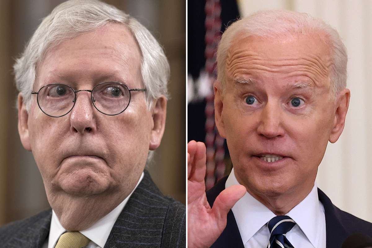 Mitch McConnell slams Biden's infrastructure plan as 'Trojan horse' full of tax hikes