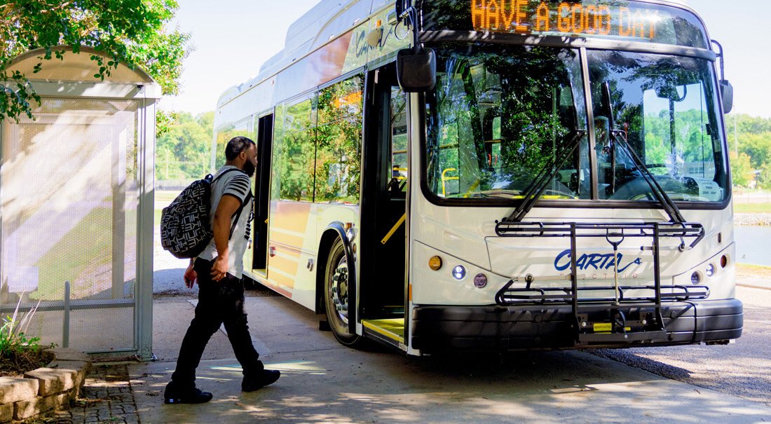 GOCARTA's tweet photo. There will be no fixed route bus or Care-a-van services on Easter. The Downtown Shuttle will operate from 9:30 a.m. until 6:30 p.m.  Thank you for riding with @GOCARTA ! https://t.co/O0W584VPfw