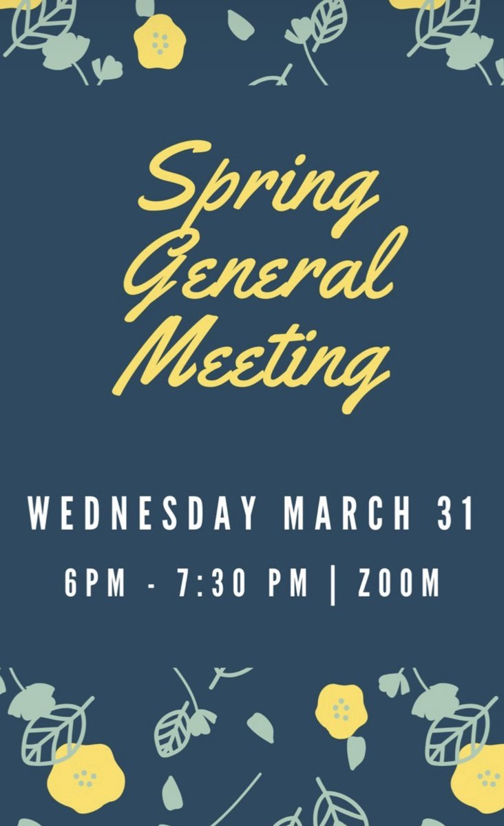 ASCE_BRUINS's tweet photo. TODAY:

Spring General Meeting | 6PM - 7:30PM | Zoom

https://t.co/iDjCffXPtH https://t.co/5B9bc2xo71