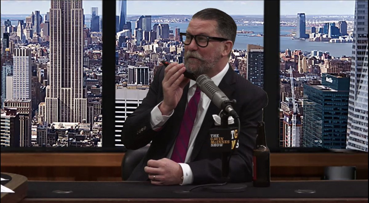 On with us now: Gavin McInnes LIVE. 