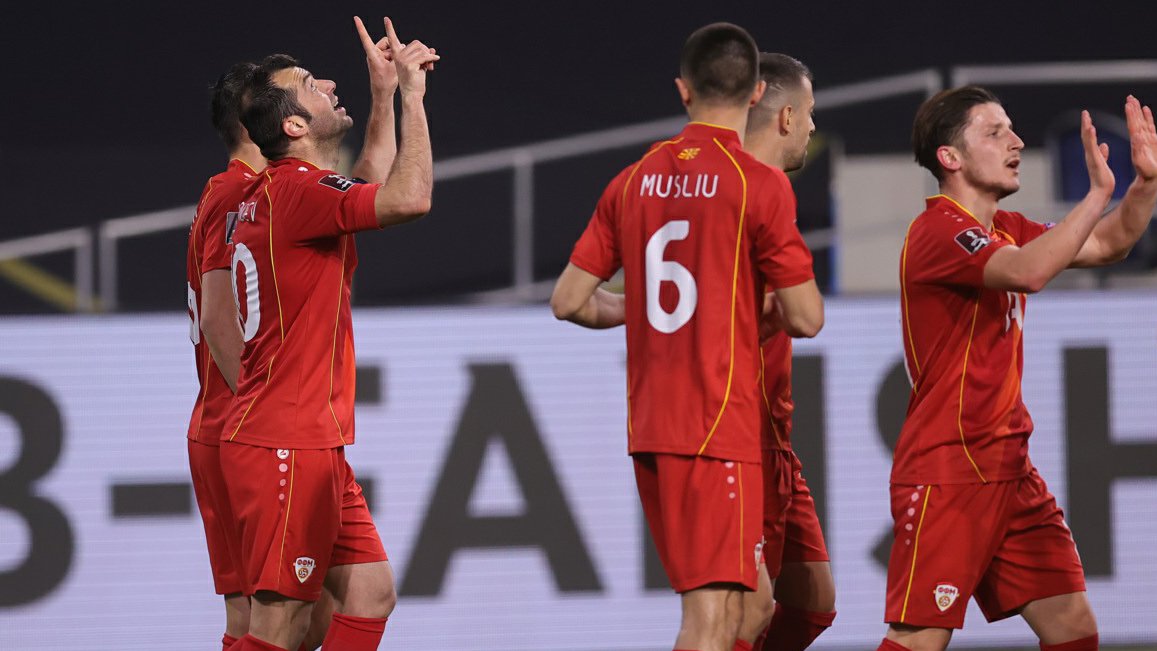 One of the greatest results in the nation's history.

64th in the FIFA World Rankings, North Macedonia have defeated Germany.

A memorable night in Duisburg.