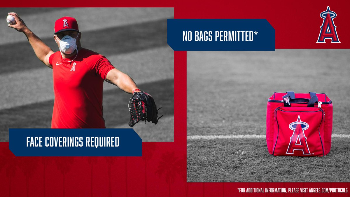 Angels's tweet photo. We can't wait to welcome you back to Angel Stadium! 

Here's what to expect at the Big A. For more information, visit https://t.co/XXTYFfQNPy. https://t.co/d1V9JRZvtm
