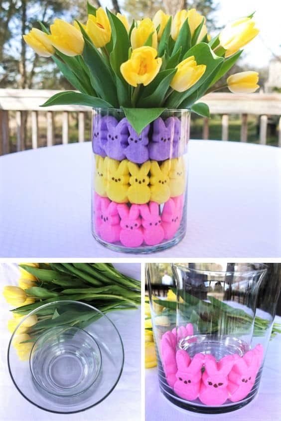 PaulaMaier3's tweet photo. A good use for #peeps (instead of eating them 😏)
#Easter #Easterdecorating https://t.co/SWZQqlaSM3