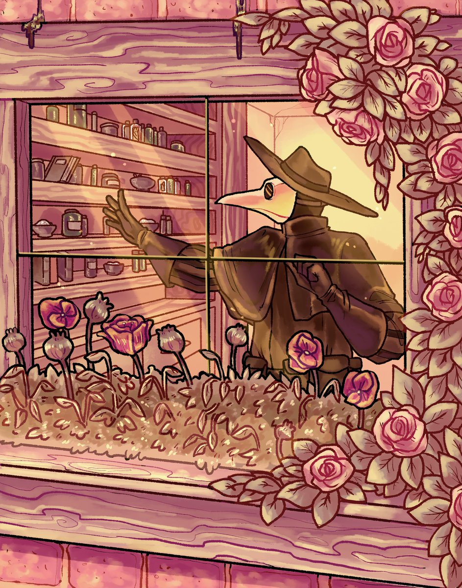 CORPSETYPE's tweet photo. hi hi! #TransDayOfVisibility #TDOV i'm CORPSETYPE and i'm a trans guy currently studying sequential art and concept design. i love to use bright colors and draw both scary and cute subject matter! https://t.co/D6qGT7QgPI