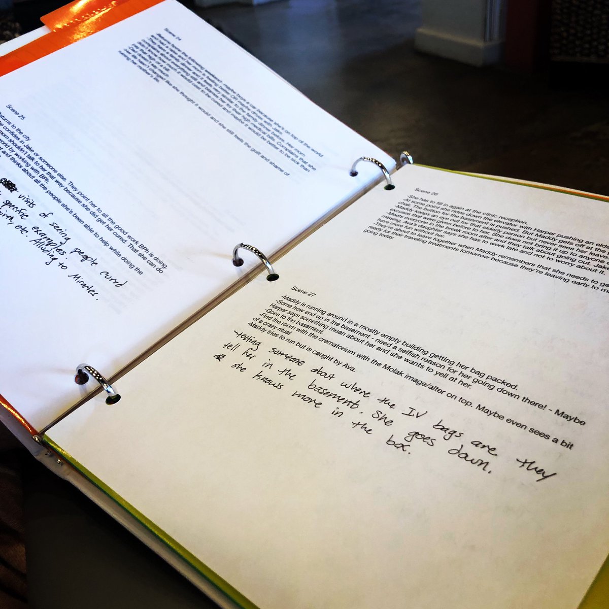 CaceyMalone's tweet photo. Experimenting with an outline this #CampNanoWriMo. I consider myself a #discoverywriter but maybe Iβm a #discoveryoutliner π§
#amwriting #novella #WritingCommunity #wishmeluck https://t.co/wiQzknGppr