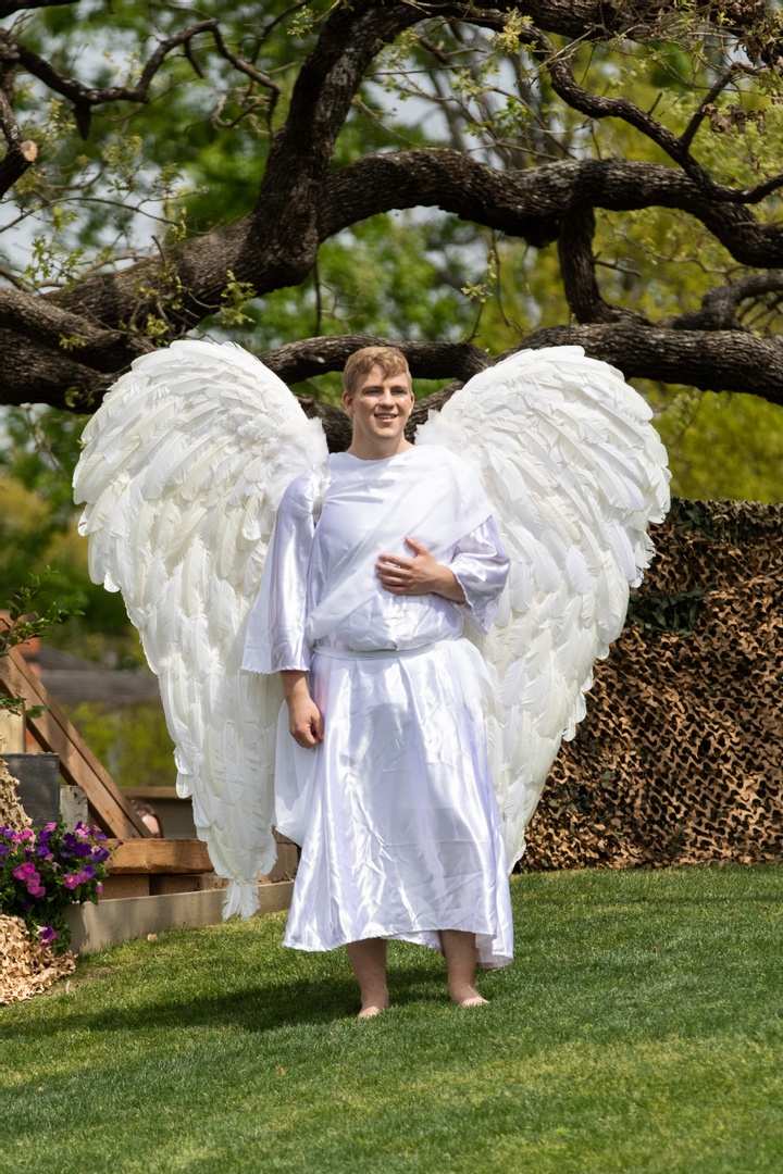 UMHB's tweet photo. A few photos from today's 82nd Annual Easter Pageant! We will be live-streaming the event for the final performance at 5:30pm at https://t.co/e0M38NW9ZJ. The event is also open to the public. 💜 💛 #UMHB #EasterPageant https://t.co/e3BpgQoRBW
