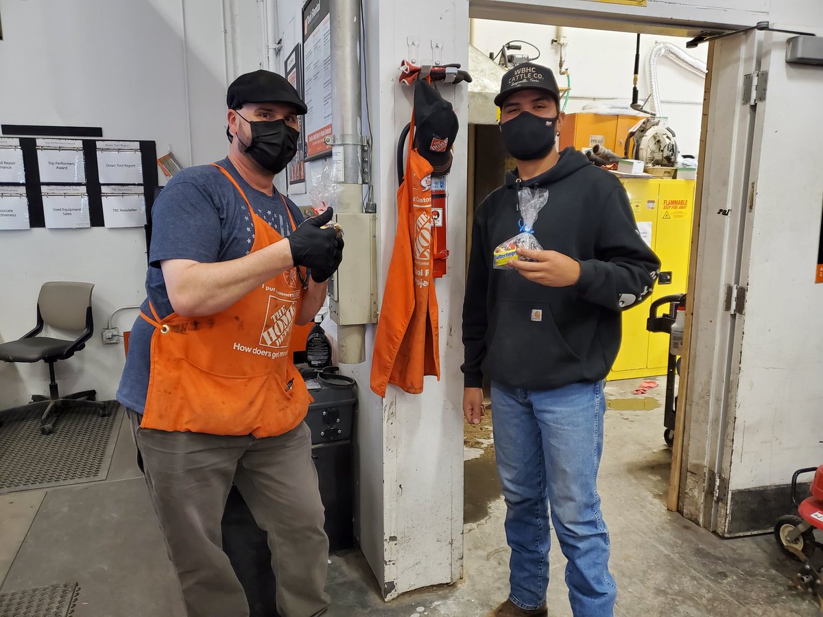 Tool rental appreciation week. Thank you guys for all your hard work. 👏👏